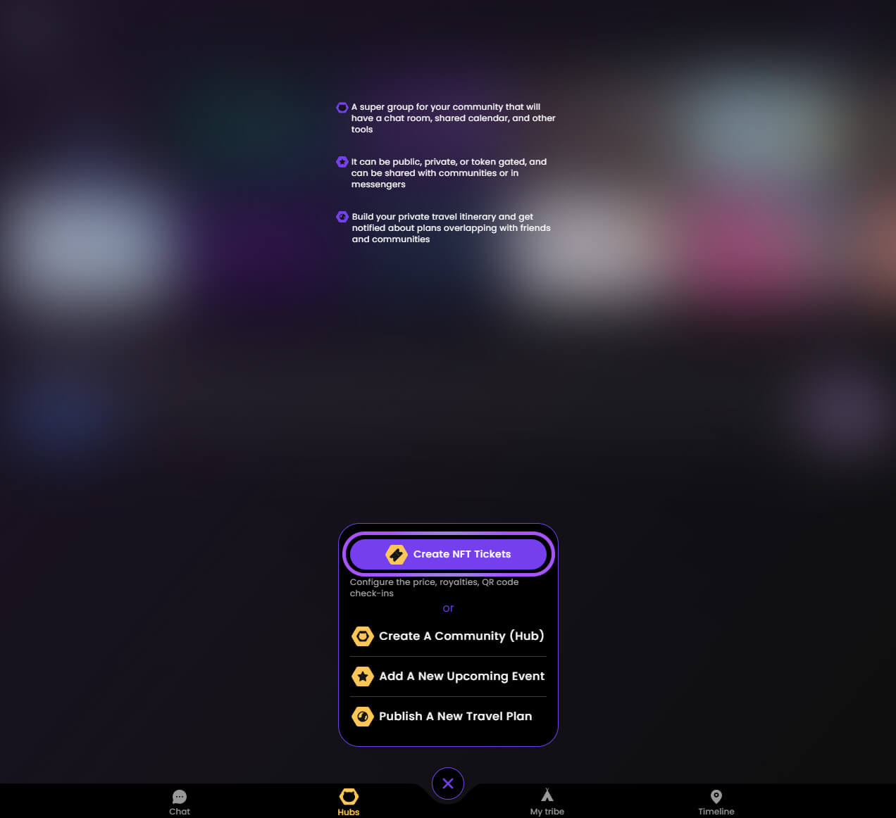 Create NFT Tickets