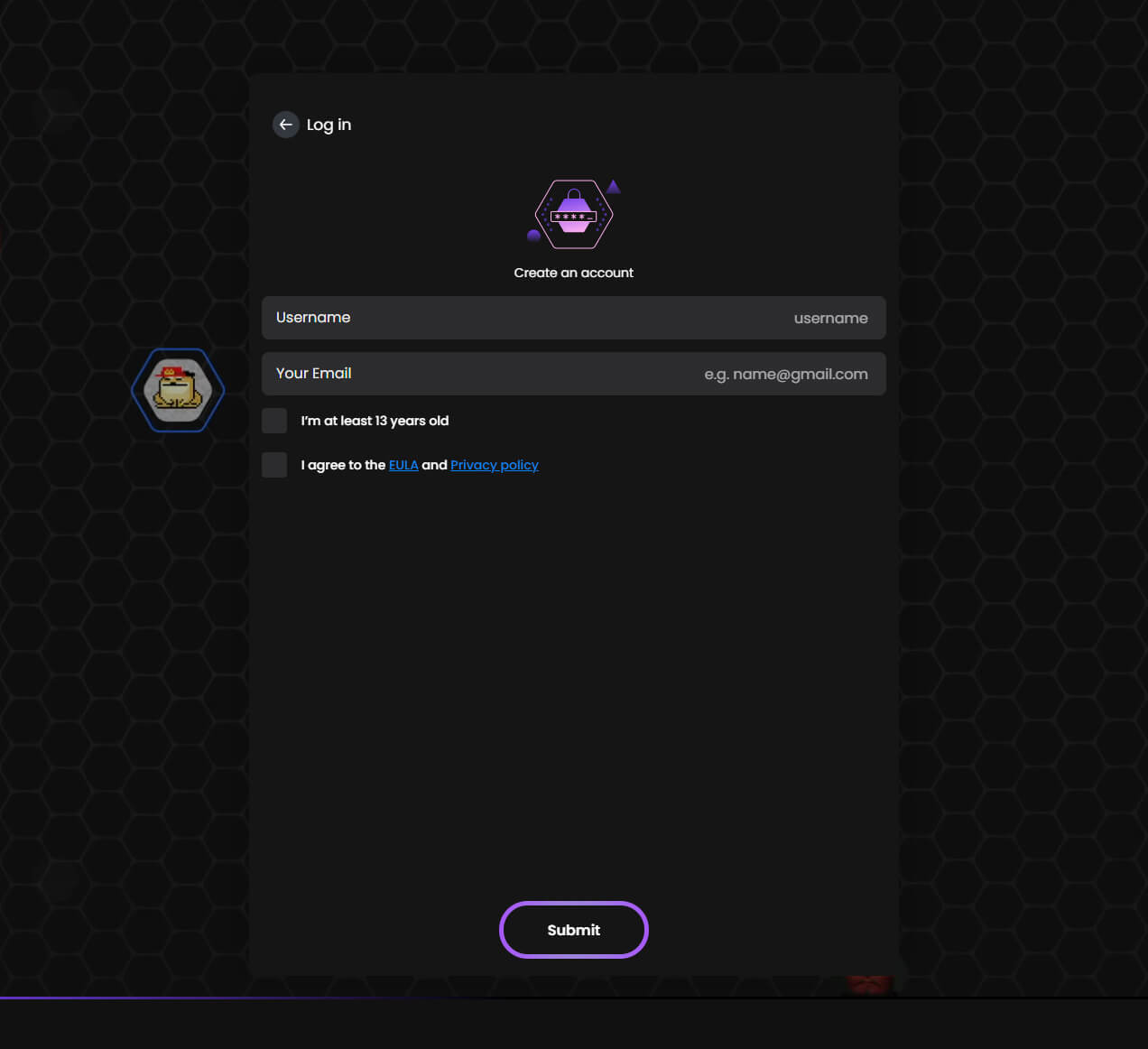 Create Account
